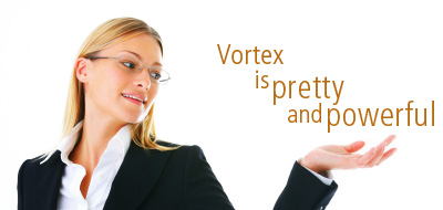 Vortex is pretty and powerful